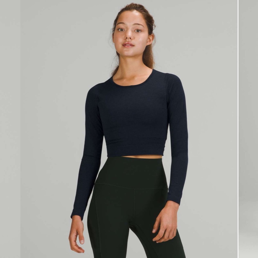 Lululemon True Navy Ebb Long Sleeve